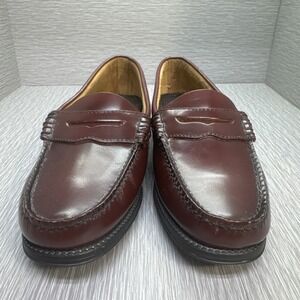 G.H. Bass Weejuns Oxblood Penny Loafers Men's Size 8 Leather Classics Preppy